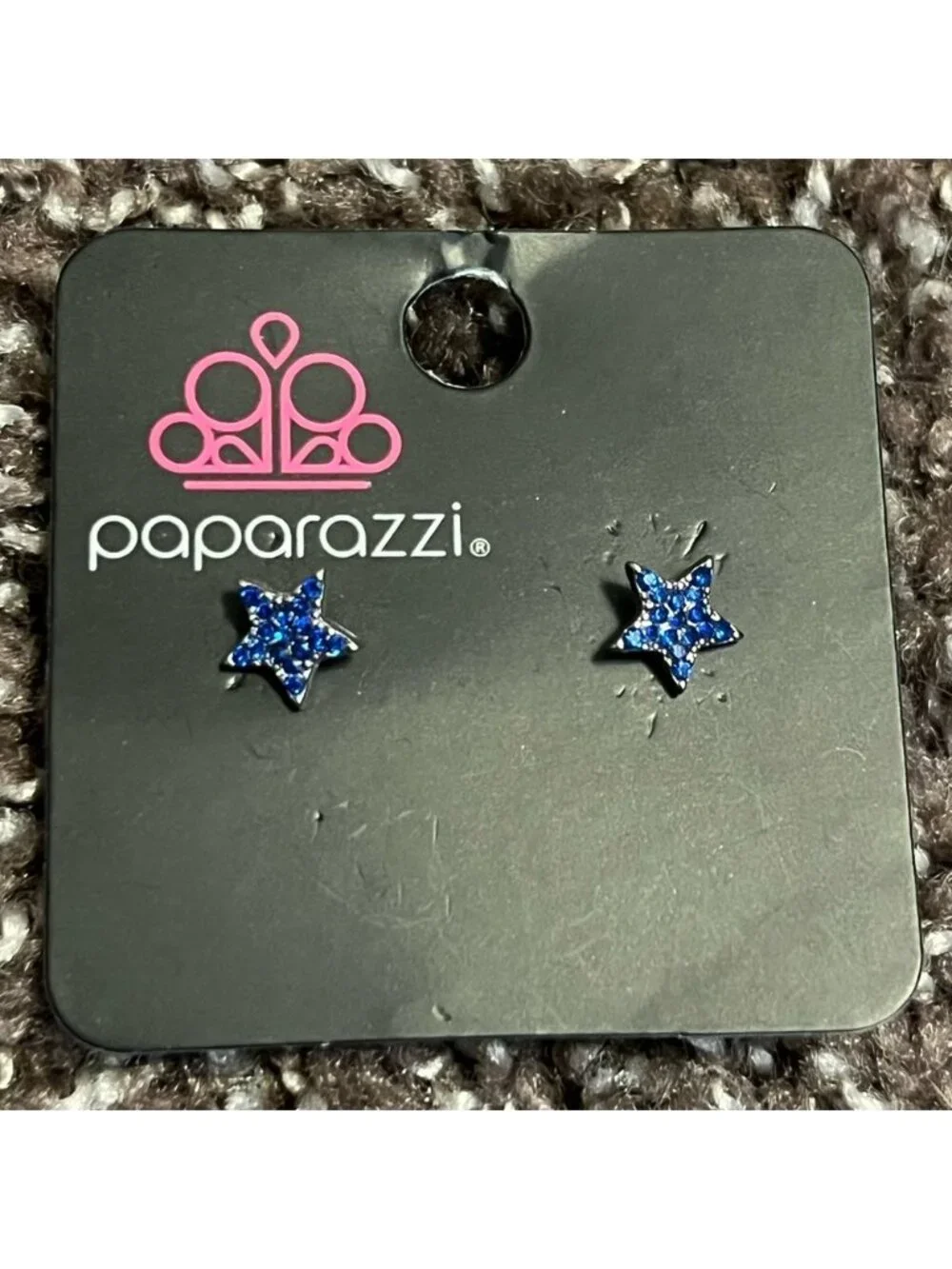 Paparazzi Blue Star Earrings